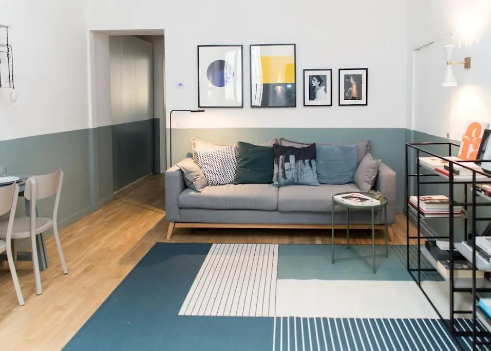 Apartment New Elegant Flat 3 Min From Central Station. Milan